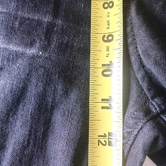 ROCKSTAR Original Distressed Ultra Slim Natural Selection Black Jeans Size 44 - Picture 9 of 11